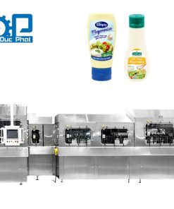Dây chuyền chiết rót nước sốt mayonnaise đóng chai