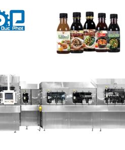 Dây chuyền chiết rót nước sốt ngũ vị đóng chai
