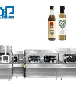 Dây chuyền chiết rót nước sốt pesto đóng chai