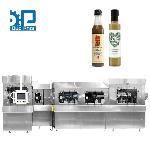 Dây chuyền chiết rót nước sốt pesto đóng chai