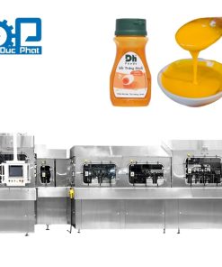 Dây chuyền chiết rót nước sốt trứng đóng chai