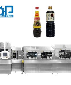 Dây chuyền chiết rót nước sốt xì dầu đóng chai