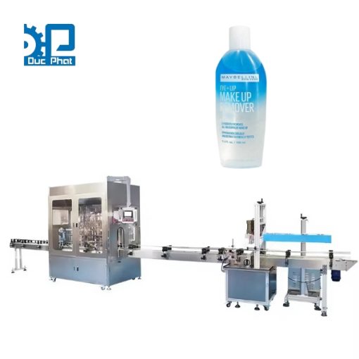Dây chuyền chiết rót nước tẩy trang mắt dạng chai