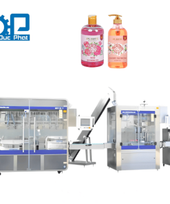 Dây chuyền chiết rót chai sữa tắm