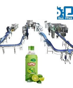 Dây chuyền chiết rót nước chanh muối đóng chai