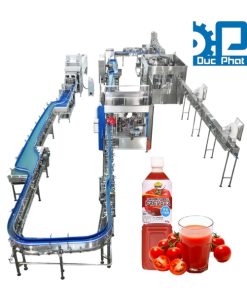 Dây chuyền chiết rót nước ép cà chua đóng chai