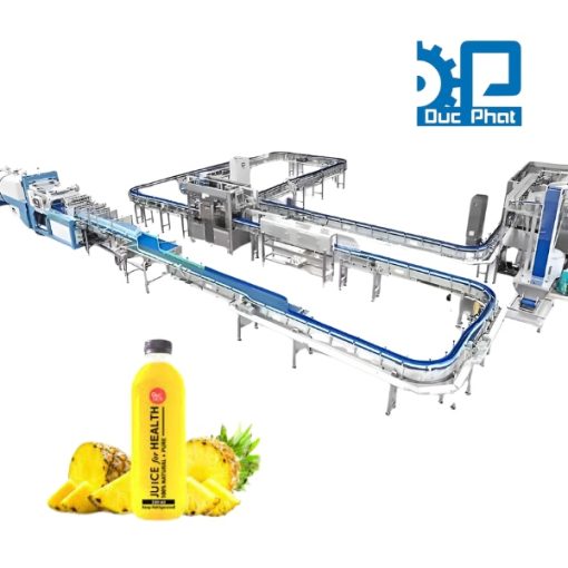 Dây chuyền chiết rót nước ép dứa đóng chai