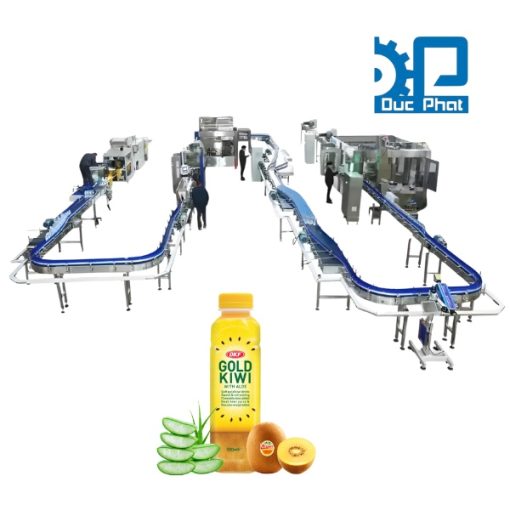 Dây chuyền chiết rót nước ép kiwi đóng chai