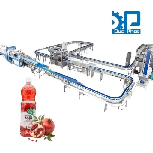 Dây chuyền chiết rót nước ép lựu đóng chai
