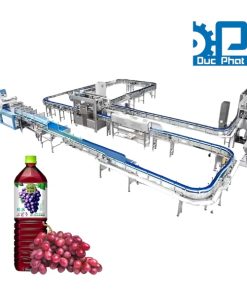 Dây chuyền chiết rót nước ép nho đóng chai