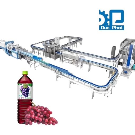 Dây chuyền chiết rót nước ép nho đóng chai