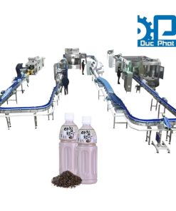 Dây chuyền chiết rót nước gạo lứt đóng chai