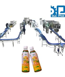 Dây chuyền chiết rót nước gừng mật ong đóng chai