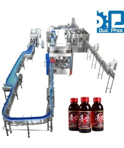 Dây chuyền chiết rót nước sâm đóng chai