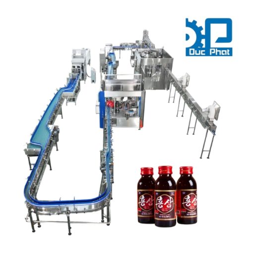 Dây chuyền chiết rót nước sâm đóng chai