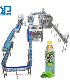 Dây chuyền chiết rót trà bạc hà