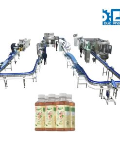 Dây chuyền chiết rót trà đào