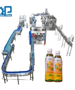Dây chuyền đóng chai nước trà gừng