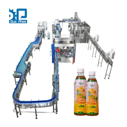 Dây chuyền đóng chai nước trà gừng