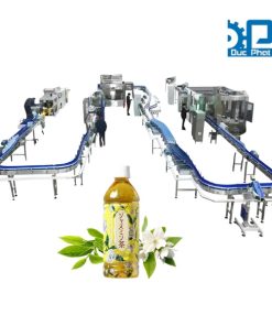 Dây chuyền chiết rót nước trà nhài đóng chai