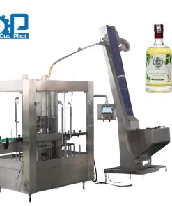 Dây chuyền chiết rót rượu chanh đóng chai