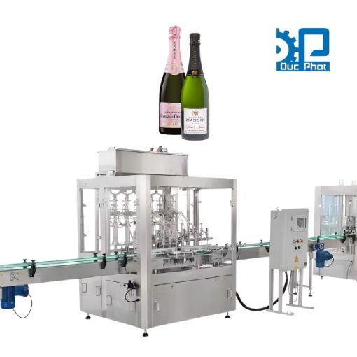 Dây chuyền chiết rót chai rượu sâm panh