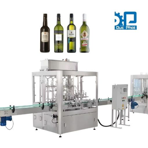 Dây chuyền chiết rót chai rượu sherry