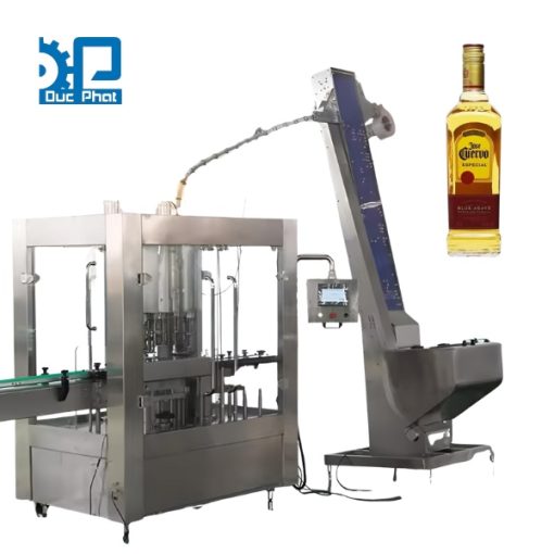 Dây chuyền chiết rót rượu tequila đóng chai