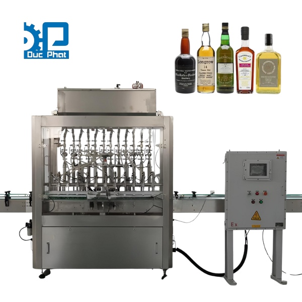 Dây chuyền chiết rót rượu whisky