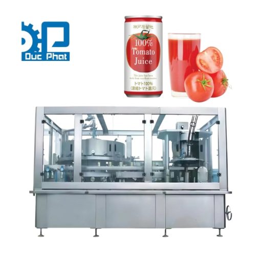 Dây chuyền chiết rót nước ép cà chua đóng lon