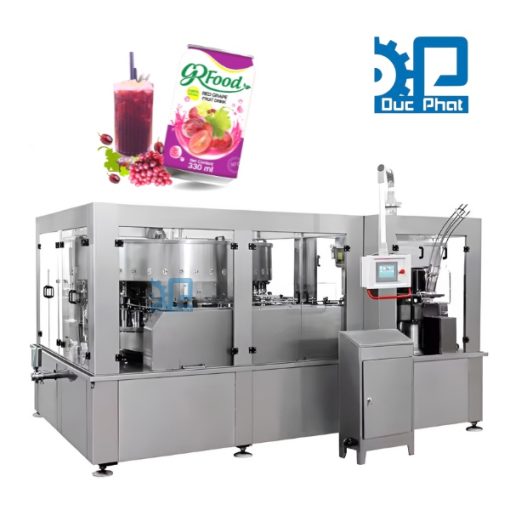Dây chuyền chiết rót nước nho đóng lon