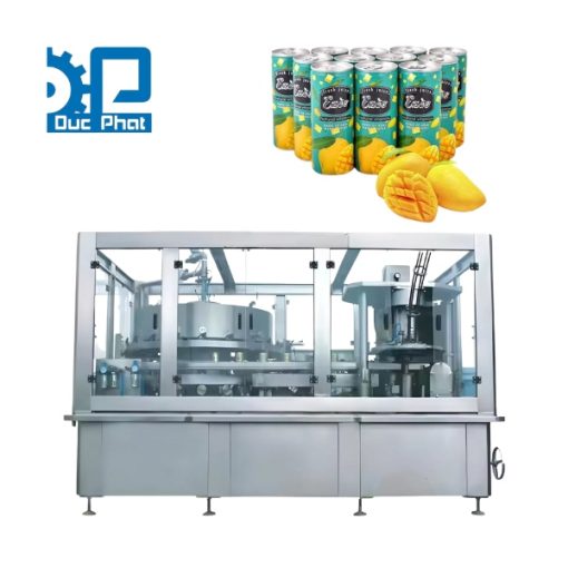 Dây chuyền chiết rót nước xoài đóng lon