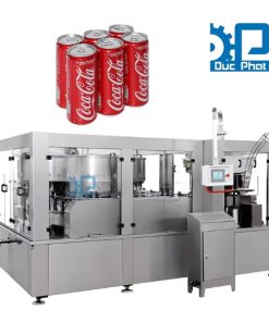 Dây chuyền chiết rót nước ngọt có gas đóng lon