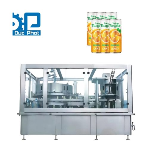 Dây chuyền chiết rót nước ngọt không gas đóng lon