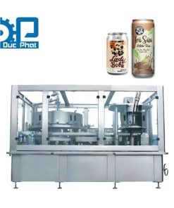 Dây chuyền đóng lon trà sữa