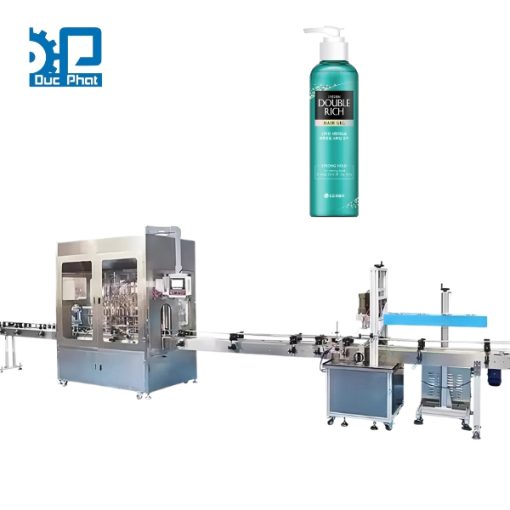Dây chuyền chiết rót gel vuốt tóc dạng chai (56-150g)