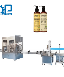 Dây chuyền chiết rót chai dầu gội