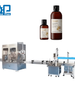 Dây chuyền chiết rót chai sữa rửa mặt