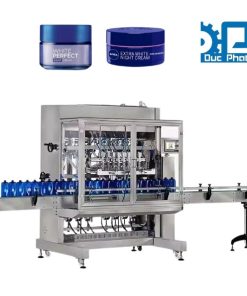 Dây chuyền chiết rót kem dưỡng da ban đêm đóng hũ