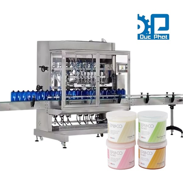 Dây chuyền chiết rót hũ dưỡng da chân