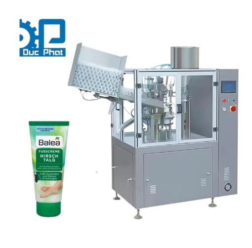Dây chuyền chiết rót tuýp kem dưỡng da chân