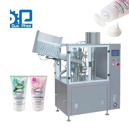 Dây chuyền chiết rót kem dưỡng da đóng tuýp