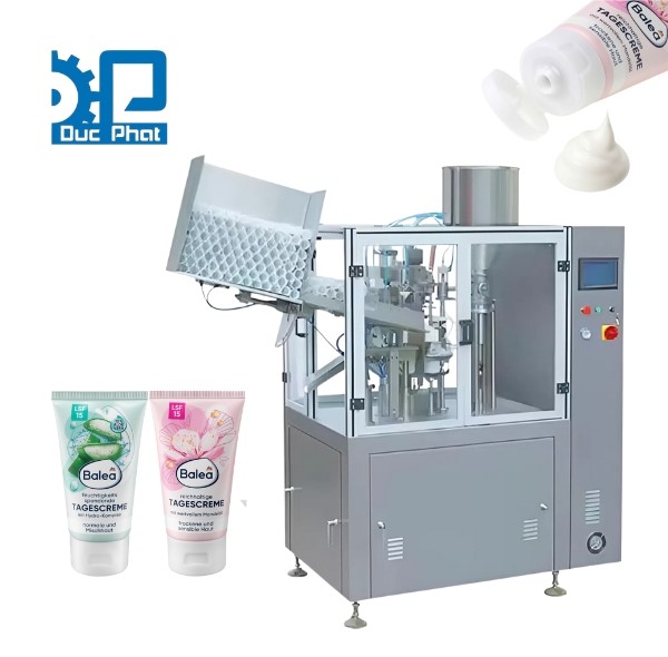 Dây chuyền chiết rót kem dưỡng da đóng tuýp