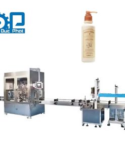 Dây chuyền chiết rót kem dưỡng da tay đóng chai