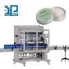 Dây chuyền chiết rót kem dưỡng da tay đóng hũ