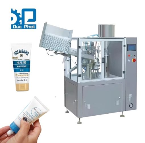 Dây chuyền chiết rót kem dưỡng da tay đóng tuýp