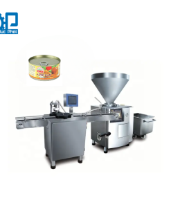 Máy chiết pate vào lon tự động