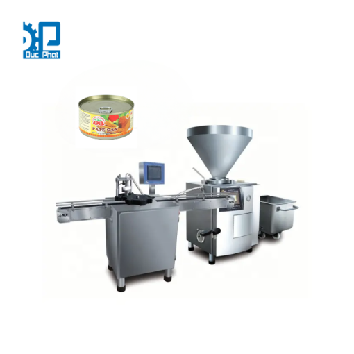 Máy chiết pate vào lon tự động