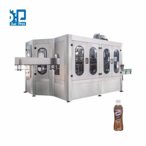 Máy chiết rót cà phê latte đóng chai