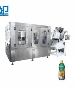 Máy chiết rót chai cà phê